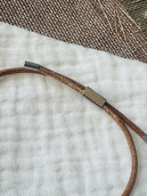 Load image into Gallery viewer, Leather Pearl Bracelet 1