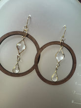 Load image into Gallery viewer, Wood Diamonds Earrings