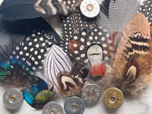 Load image into Gallery viewer, Feathered Frog hat pins