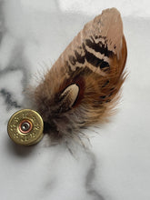 Load image into Gallery viewer, Feathered Frog hat pins