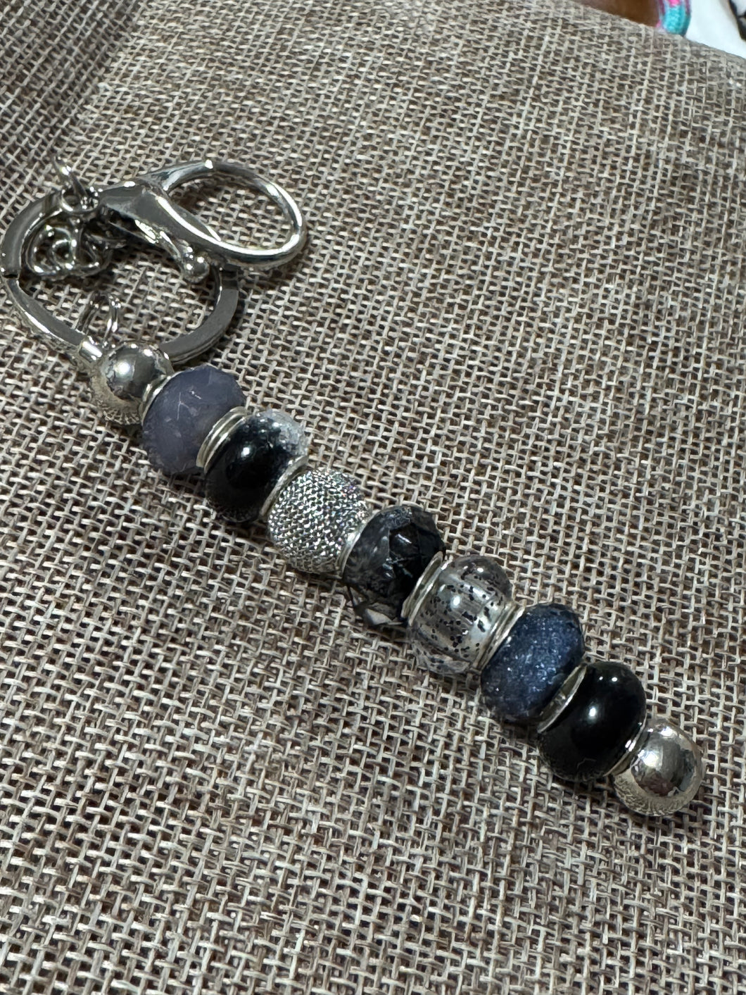 Indigo keychain