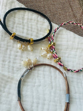 Load image into Gallery viewer, Leather Pearl Bracelet 2
