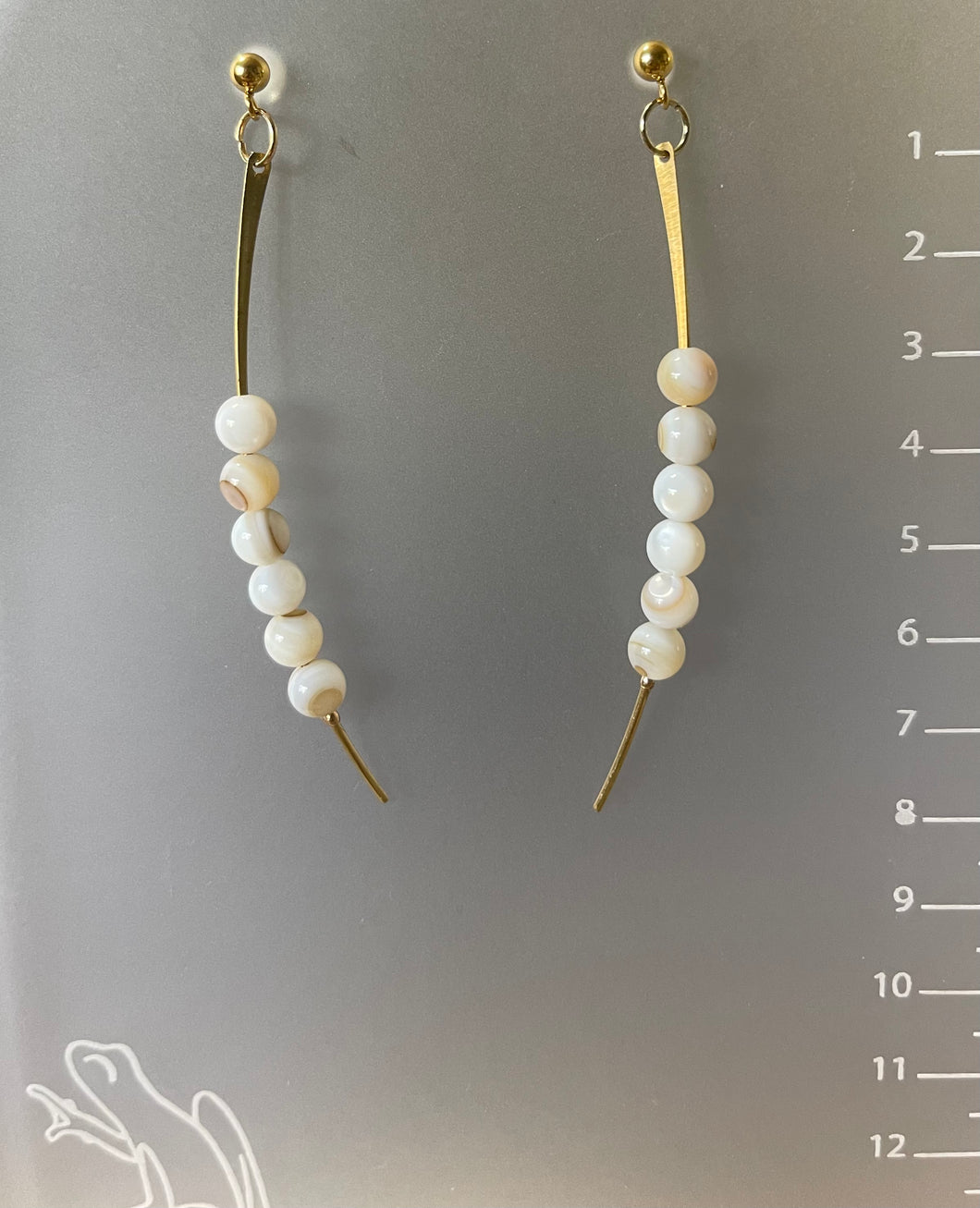 Brassy shells Earrings