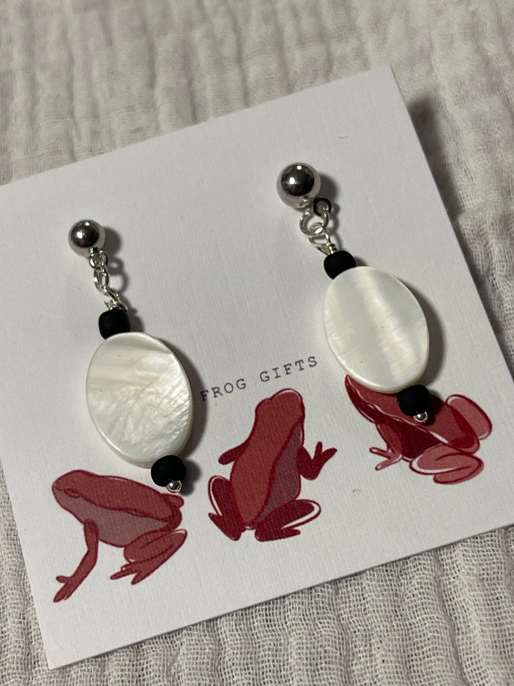 Mother of pearl earrings