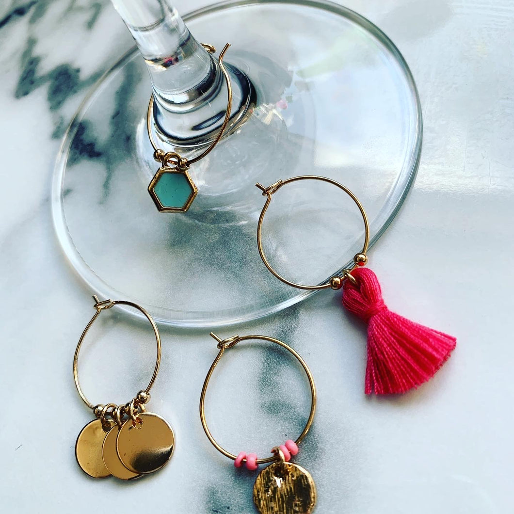 Wine Glass Charms